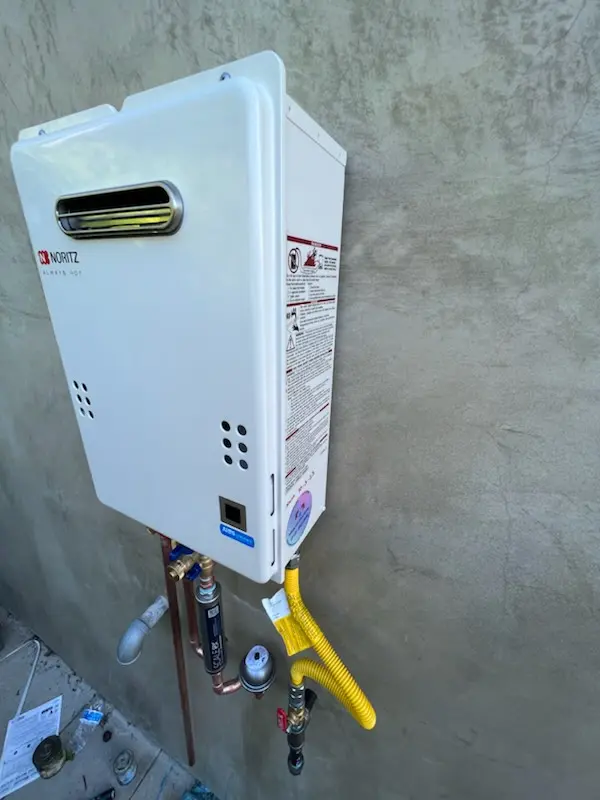 Tankless water heater installation for East Orleans homes